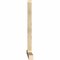 Ekena Millwork Portland Rough Sawn Timber Gable Bracket, Douglas Fir, 84"W x 56"H x 4"D x 4"F, 16/12 Pitch GBW084X56X0404POR00RDF - alternate 3